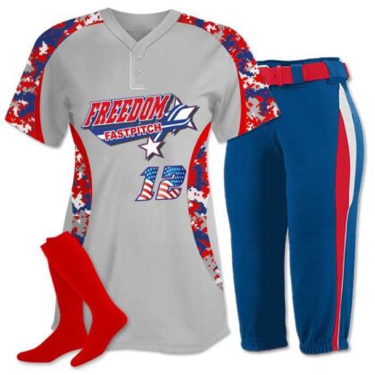 Custom Sublimated Softball Uniform
