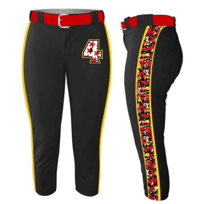 Custom Sublimated Softball Pants